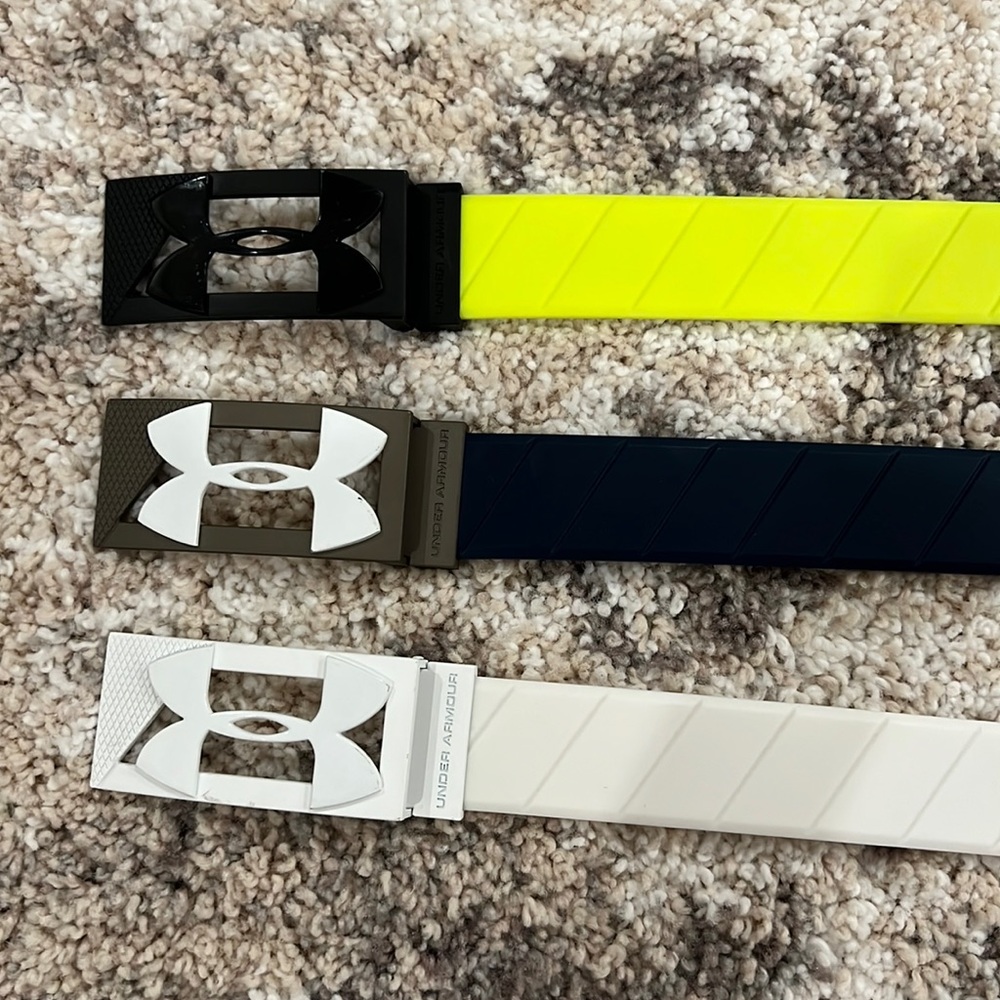 Mens Under armour Golf belts